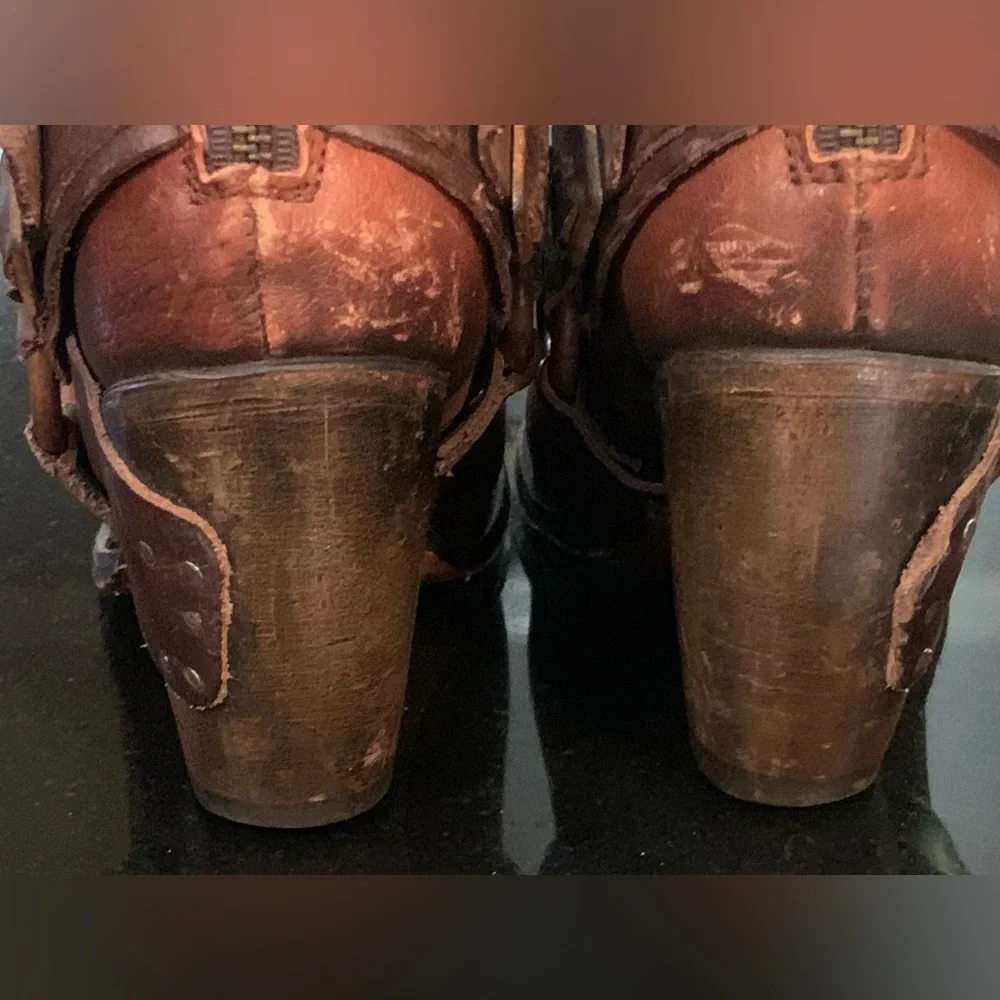 Freebird by Steven Elpso Harness Ankle Boot, Size 7 - Picture 8 of 14